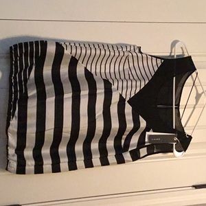 Black and white. Pull over top